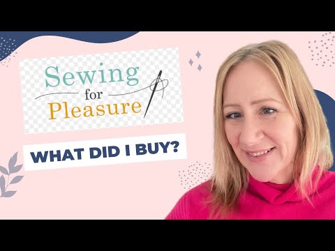 Sewing for Pleasure Show - What did I Buy?