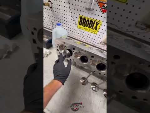 Brodix BRX-20 Heads for NITROUS 602ci BIG BLOCK Get Test Fit with Titanium Valves! #performance #pov