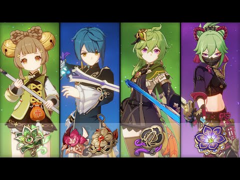 Bunnybloom | Abyss 12-1-1 | Yaoyao Xingqiu Collei Kuki Shinobu | Hyperbloom | Genshin Impact