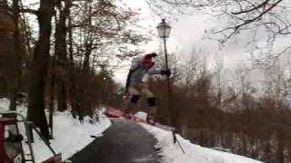 preview picture of video 'Snowboard ... Savignone Mountain 2008'