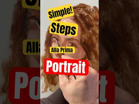 Easy Alla Prima Portrait Painting Tutorial