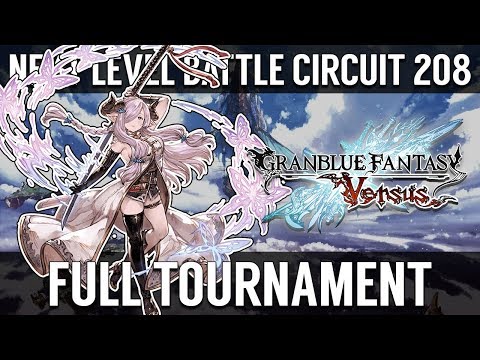 [GBVS] FULL Tournament ft. NecroUndine, RED @ NLBC 208 (Timestamps)