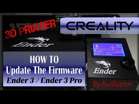 Ender3 / Ender3 Pro - HOW TO Update The Firmware (8-Bit Boards)