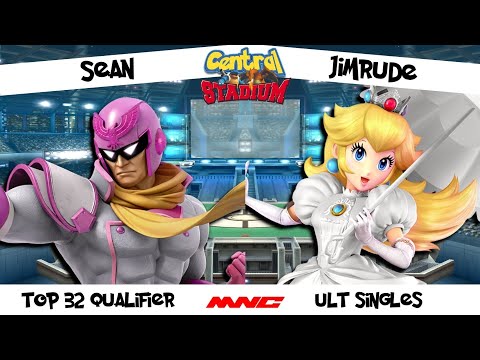 Central Stadium - Top 32 Qualifers - Sean (Captain Falcon) vs Jimrude (Peach)