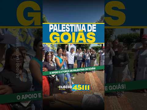 A FORÇA DE PALESTINA DE GOIÁS NO NOSSO PROJETO VITORIOSO! 🤝📍 4️⃣5️⃣1️⃣1️⃣1️⃣