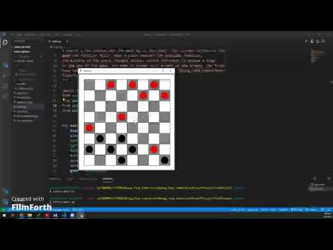 Checkers game python