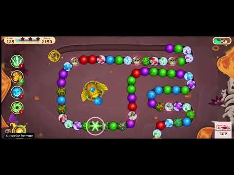 124-125 LEVELS Jungle marble blast 2 EGP