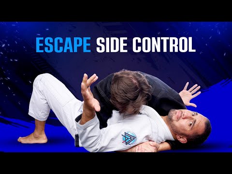 The Easiest Way to Escape Side Control (Even Against Bigger Opponents!)