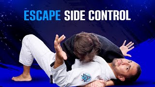 The Easiest Way to Escape Side Control (Even Against Bigger Opponents!)