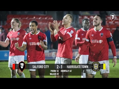 Salford City 2-1 Harrogate Town - National League North 20/01