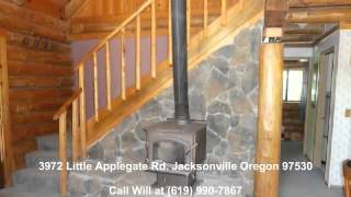 preview picture of video 'Log Cabin in Jacksonville Oregon 97530'