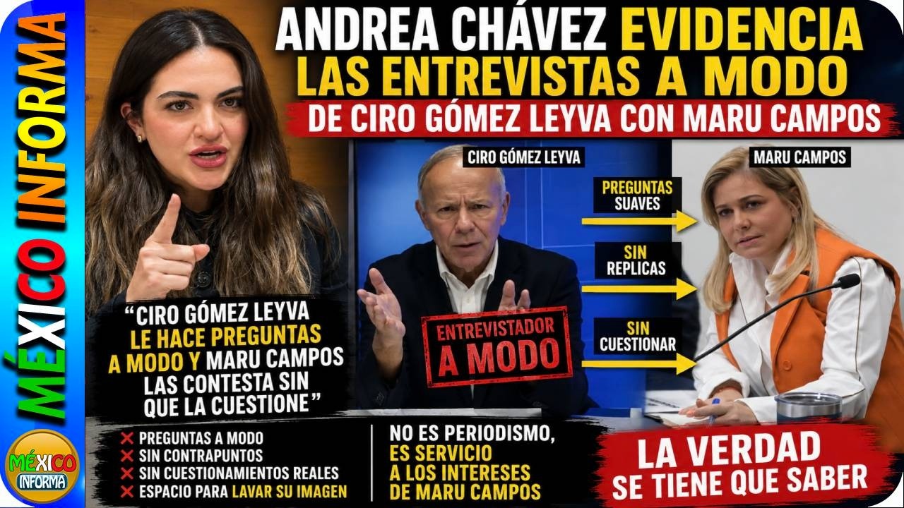 TÓMALA: ANDREA CHÁVEZ EVIDENCIA AL CHAYOTERO DE CIRO POR CONSENTIR A MARU. TV APESTA FURIOSA.