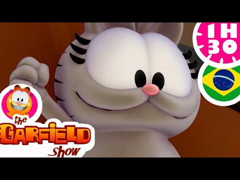 Garfield se transforma em Nermal! Compilação Garfield 🐱🔁🐾