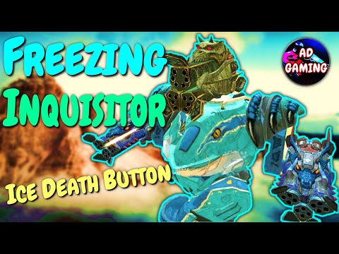 ICE DEATH BUTTON INQUISITOR - GLACIER CRYO INQUISITOR Gameplay - War Robots MK2 WR