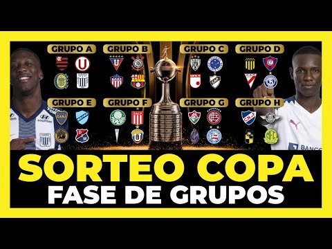 Copa Libertadores Group Stage Draw 2026🏆