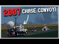 Chasing CRAZY Tornadoes With The 2007 Storm Chasers Convoy In Twisted 1 22 Roblox Twisted 1 22