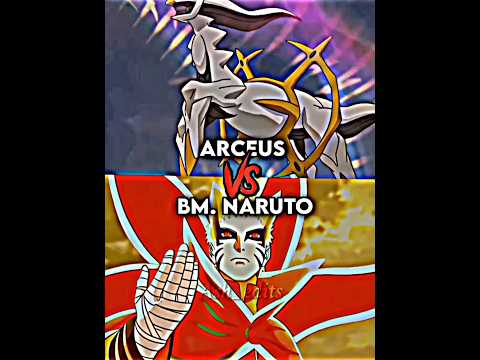Arceus vs other anime character|| Who is strongest 💪#shorts #pokemon #anime