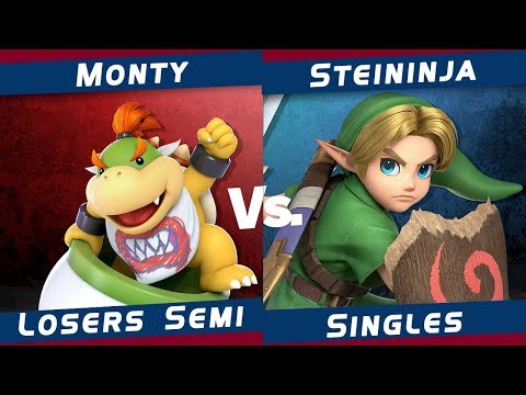 The Region Rumble #3 | Smash Ultimate | Monty (Bowser Jr) VS Steininja (Young Link)