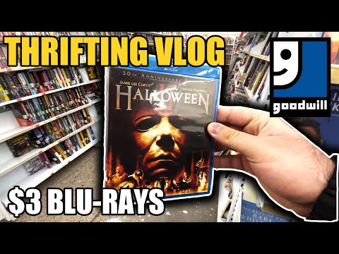 THRIFTING FOR MOVIES | $3 BLU-RAYS!!!
