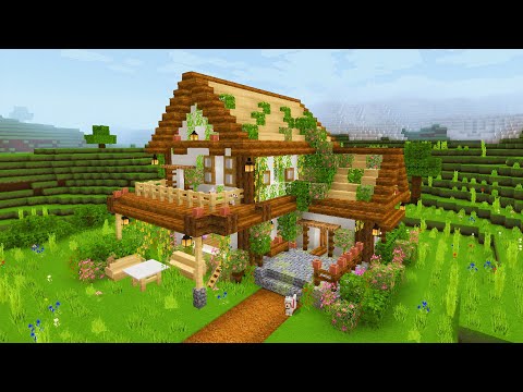 Minecraft: Cozy Cottagecore House Guide 🍄🌻 Mizuno Pack