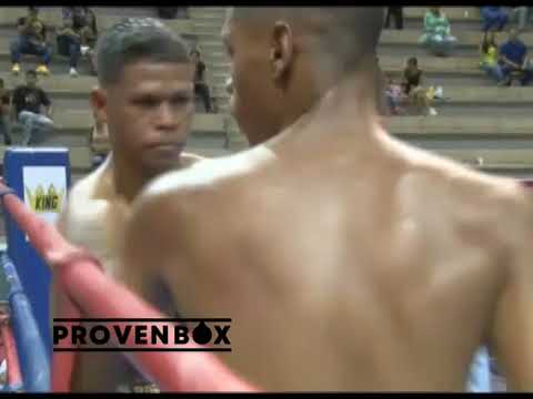 Combate Eliminatorio, peso supergallo Yoni Blanco vs Edinson Torres Jr,
