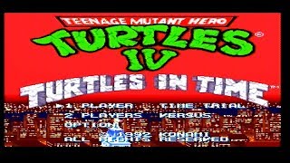 Super Nintendo - Teenage Mutant Hero Turtles : Turtles in Time