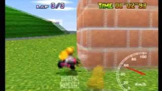 MK64 - former world record tie on Mario Raceway flap - 27"67** (23"01)