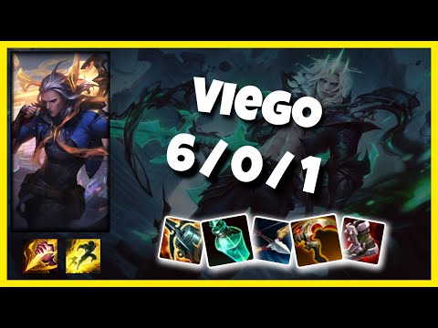 Viego vs Olaf OCE Challenger JUNGLE (6/0/1) - v11.4