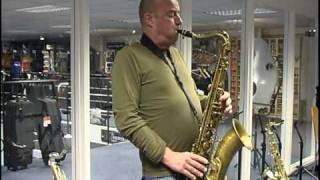 Video thumbnail for P. Mauriat PMXT-66RX Influence Unlacquered Tenor Saxophone by SAX