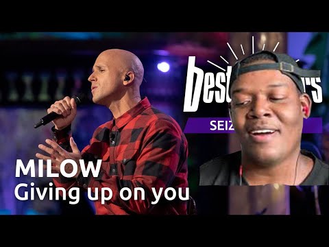 Milow - Giving up on you | Beste Zangers - REACTION!!!