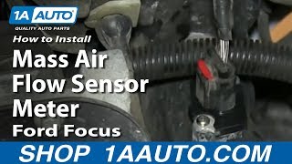 How to Replace Air Flow Meter Sensor 03-11 Ford Focus