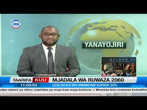LIVE: Ruto azindua mazungumzo ya Vision 2060 na Wakenya kutoka kaunti zote