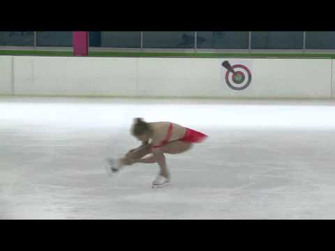 21 Isabella SCHUSTER-VELISSARIOU (GRE) - ISU JGP Mexico Cup 2013 Junior Ladies Short Program