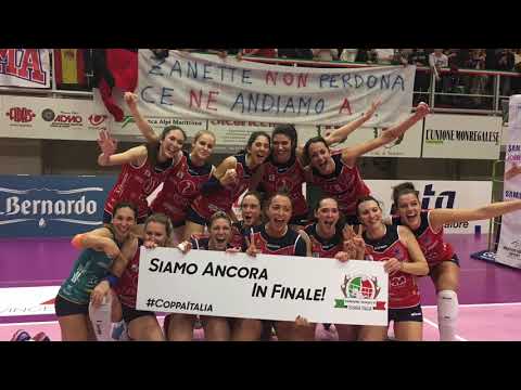 Le mini pumine tifano LPM BAM Mondovì per la finalissima di Coppa Italia!