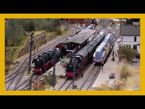 Regionaltreffen Sande 2023 / Spur 0 - Eindrücke Modelleisenbahn Haupt- u. Nebenbahnen