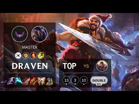 Draven Top vs Jayce - KR Master Patch 12.5