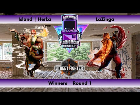 Flynn's Arcade 090 Street Fighter 6 Winners Round 1 - Island | Herbz (Dhalsim) VS LaZinga (Ken)