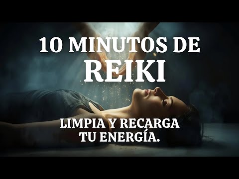 10 minutes of Reiki. Cleanse and recharge your energy when you need it most.