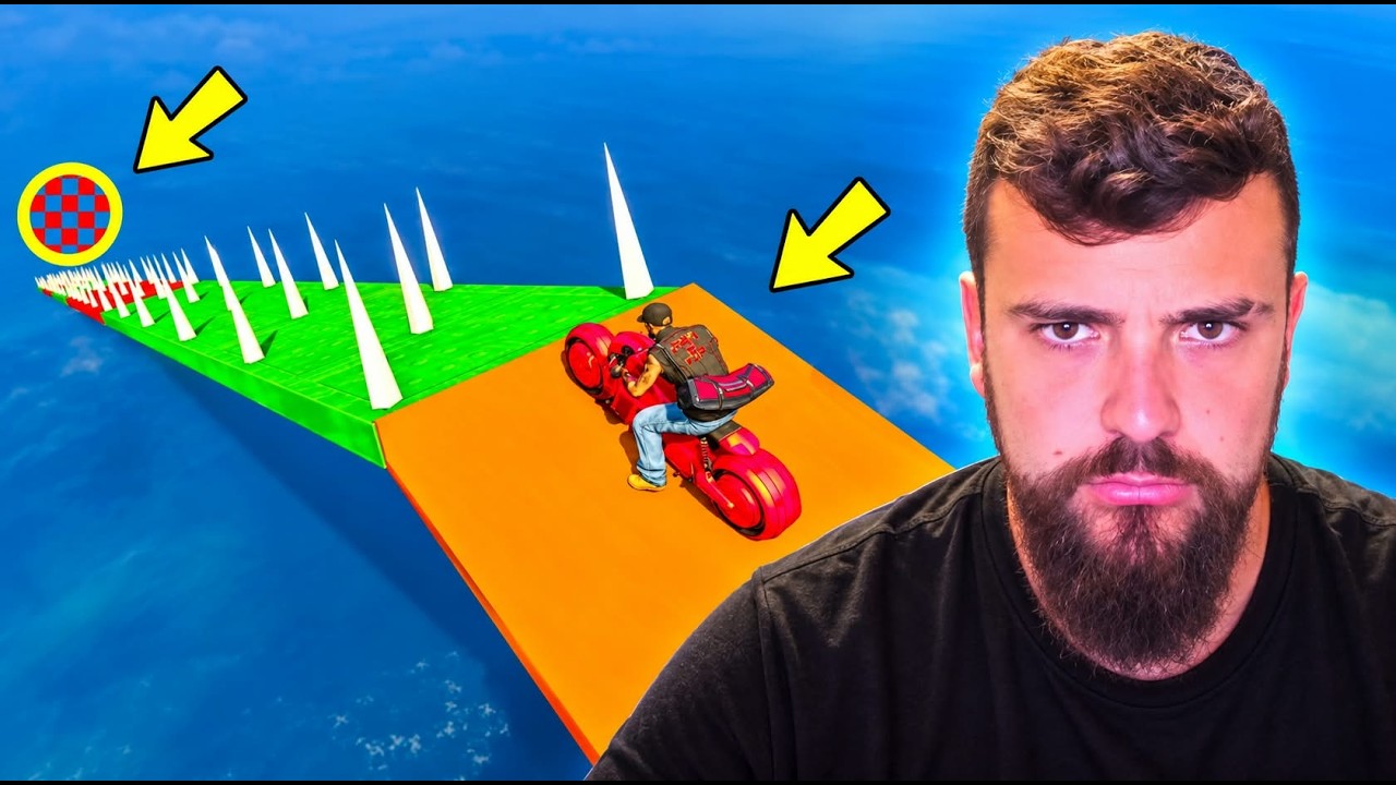 CARRERA DE RETOS IMPOSIBLES! SOY UN PRO!! - GTA 5 ONLINE