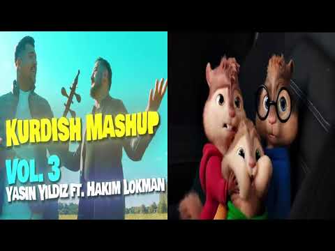 Alvin Ve Sincaplar KURDISH MASHUP VOL  3   YASIN YILDIZ FT  HAKIM LOKMAN   KEMANCE