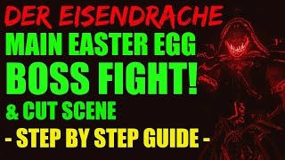 Der Eisendrache - Boss Fight Step By Step Guide &amp; Ending Cut Scene | Black Ops 3 Zombies |
