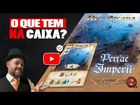 RES ARCANA Expansão Perlae Imperii - O que tem na Caixa?