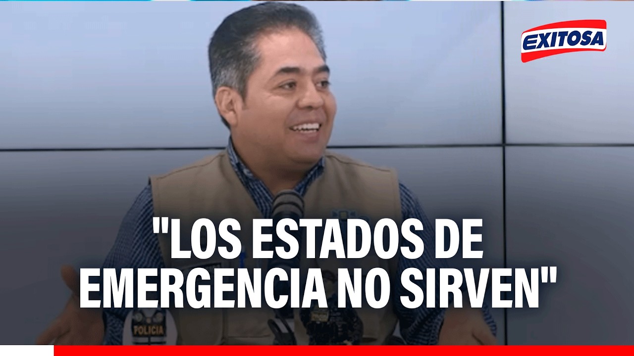 🔴🔵 'La Voz del Policía': "Los estados de emergencia no sirven"