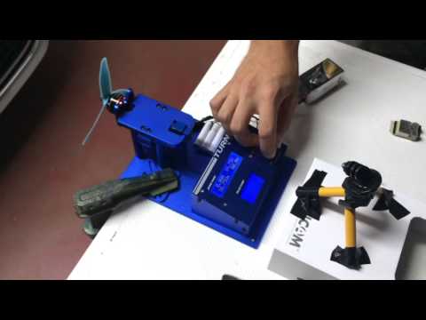 Gemfan RT2205 - 2700KV Thrust test.