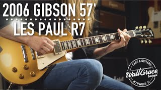 Video thumbnail for 2006 GIBSON 1957 LES PAUL CUSTOM SHOP R7 REISSUE by Walt Grace Vintage