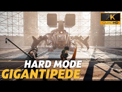 FINAL FANTASY 7 REMAKE INTERGRADE - GIGANTIPEDE BOSS BATTLE (HARD MODE) 2K 1440p 60FPS