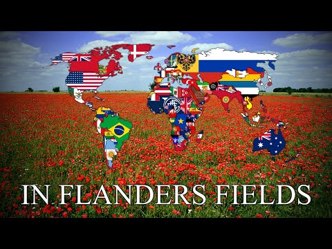 [4K] In Flanders Fields - Remembrance Day Song