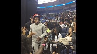 A Recap Of Lil Wayne's Appearance At The 2015 Celebrity Basketball Game In St. Louis