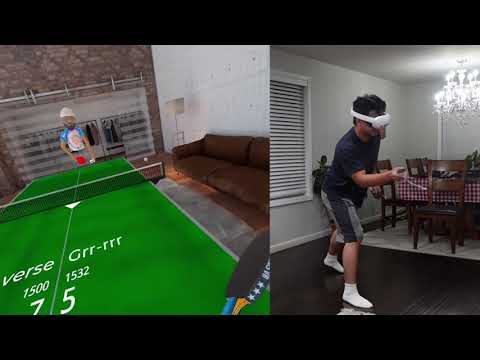 Ping Pong VR on Meta Quest 3 - INSANE PHYSICS - YouTube