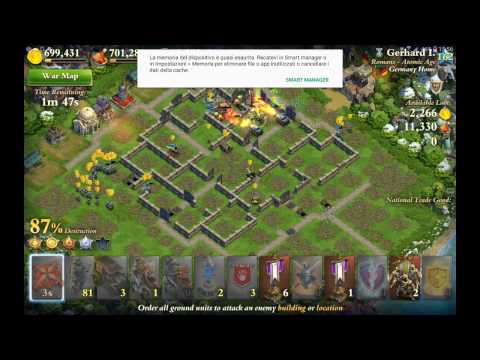 DomiNations WW Italiani 2017 - Germany home,,, frank vs Gerhard I...(119 Volksgrenadier)